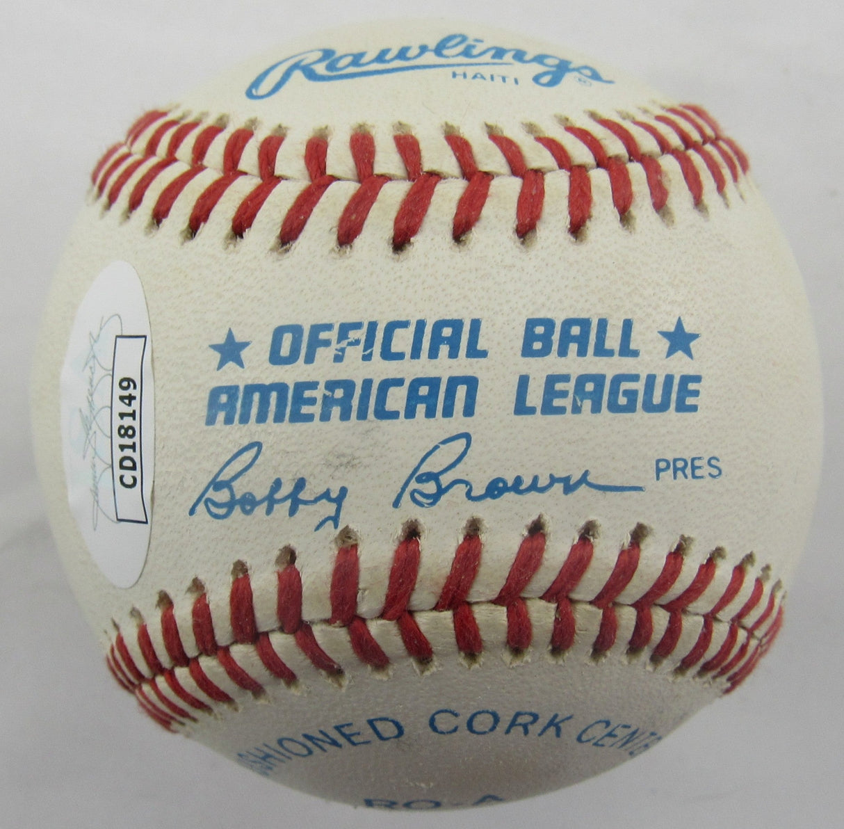 Tom Gorman Signed Auto Rawlings Baseball JSA CD18149