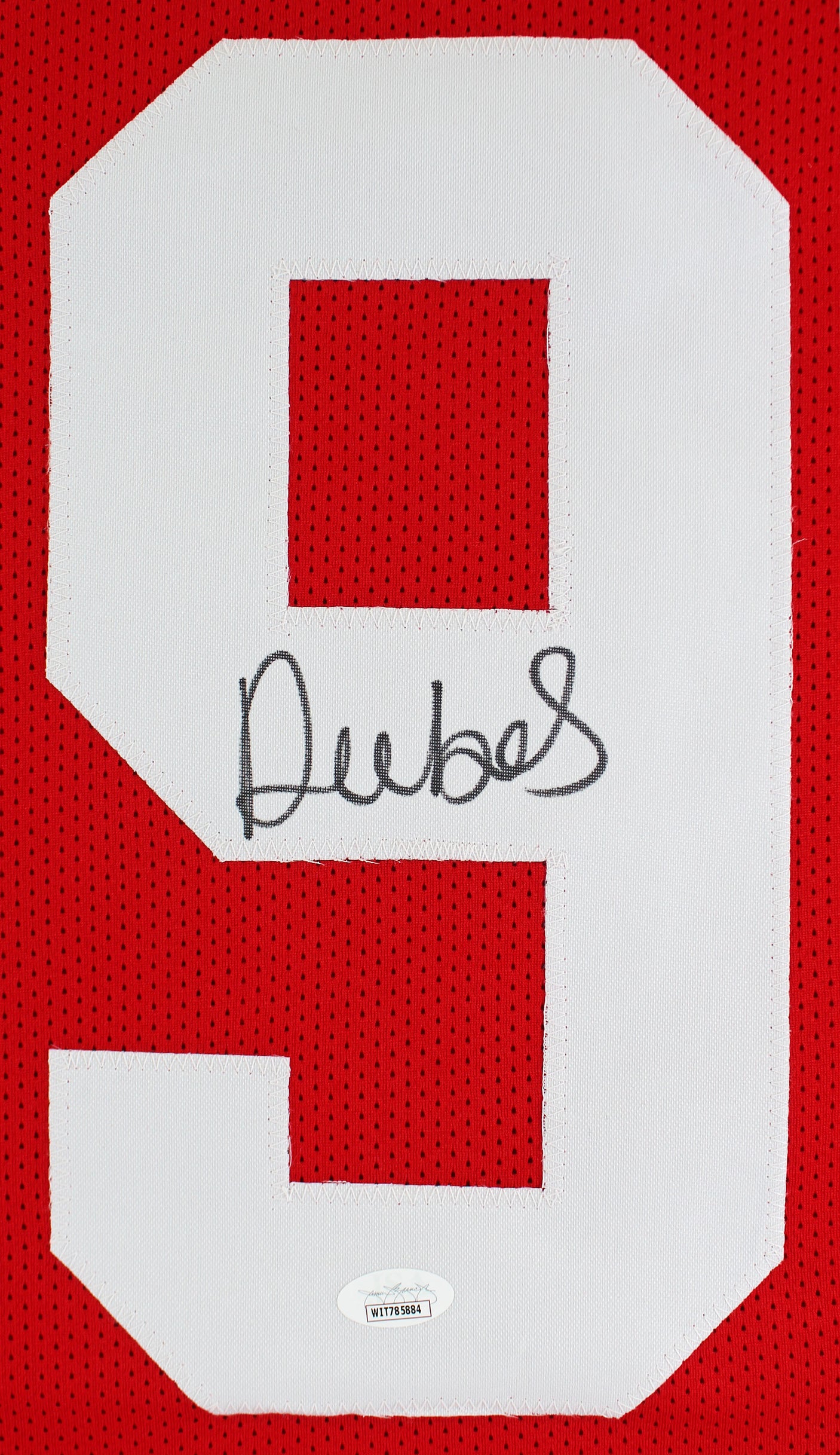 Deebo Samuel Authentic Signed Red Pro Style Jersey Autographed JSA