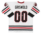 Chevy Chase Christmas Vacation 2x Signed White Santa Clark Jersey BAS #1W374746