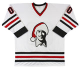 Chevy Chase Christmas Vacation 2x Signed White Santa Clark Jersey BAS #1W374746