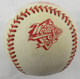 Shane Spencer Signed Auto Rawlings 1998 World Series Baseball JSA CD18191