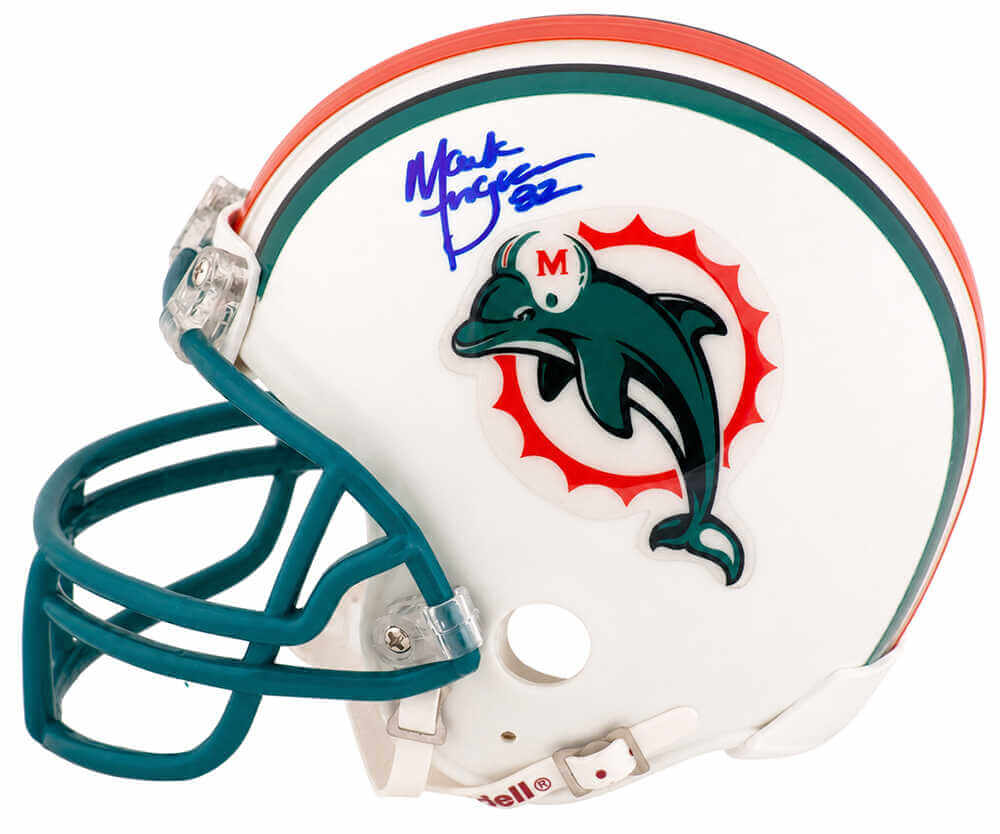 Mark Ingram Signed Miami Dolphins Riddell (VSR4) Mini Helmet