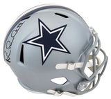 Michael Irvin Signed Dallas Cowboys Riddell Full Size Speed Replica Helmet - (Beckett)