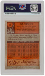 Dan Issel Signed Denver Nuggets 1978 Topps Basketball Card #81 w/HOF'93 - (PSA Encapsulated)