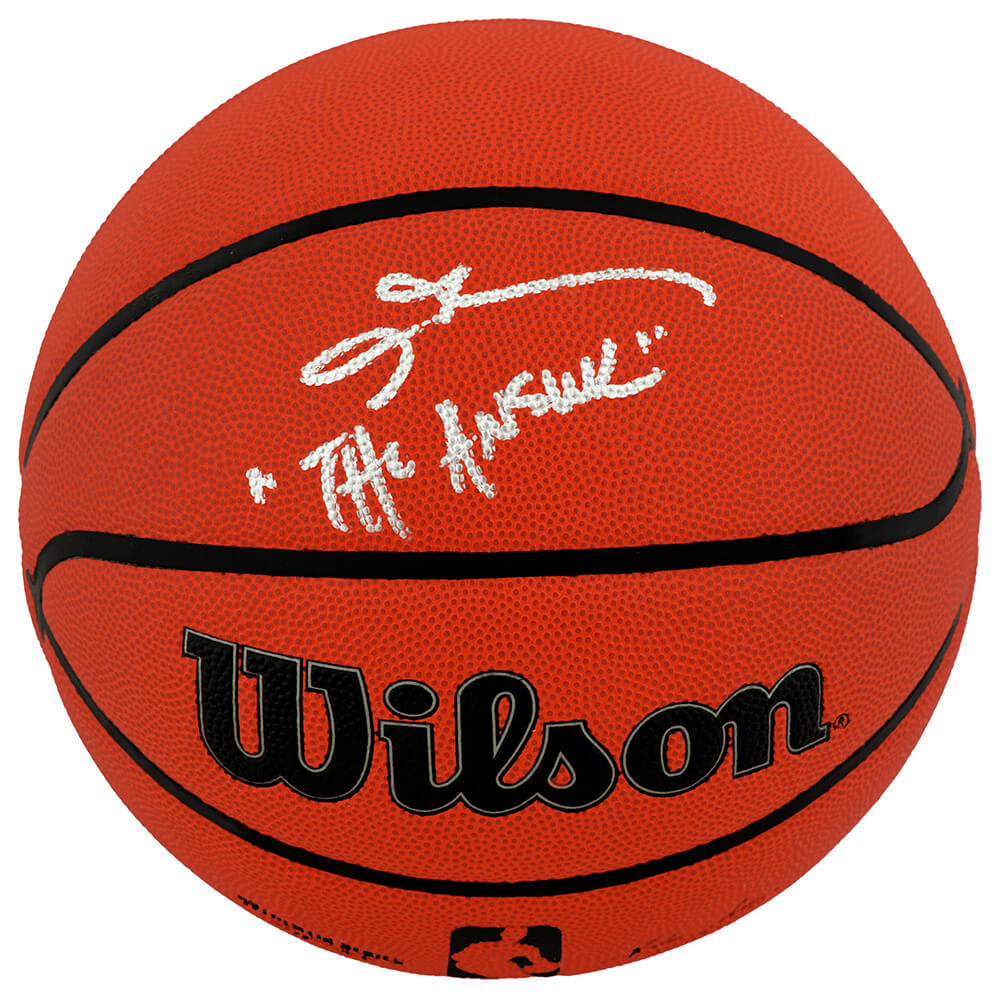 Allen Iverson Signed Wilson Indoor/Outdoor NBA Basketball w/The Answer