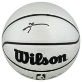 Allen Iverson Signed Wilson Platinum Full Size NBA Basketball