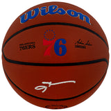 Allen Iverson Signed Philadelphia 76ers Wilson Alliance NBA Basketball