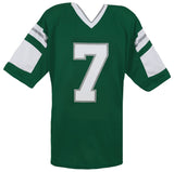 Ron Jaworski Signed Green Throwback Custom Football Jersey