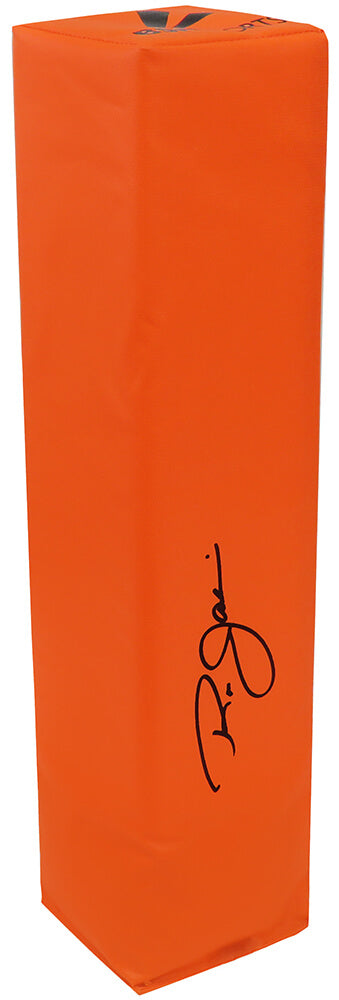 Ron Jaworski Signed BSN Orange Endzone Football Pylon