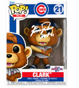 Fergie Jenkins Signed Chicago Cubs Clark Mascot Funko Pop Doll #21 w/HOF'91