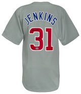 Fergie Jenkins Signed Grey Custom Basball Jersey w/HOF'91 - (Beckett)