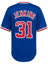 Fergie Jenkins Signed Blue Custom Baseball Jersey w/HOF'91