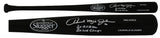 Howard Johnson Signed Louisville Slugger Pro Stock Black Baseball Bat w/2x All Star, 2x WS Champs