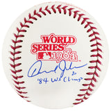 Howard Johnson Signed Rawlings 1984 World Series (Detroit Tigers) Baseball w/84 WS Champs