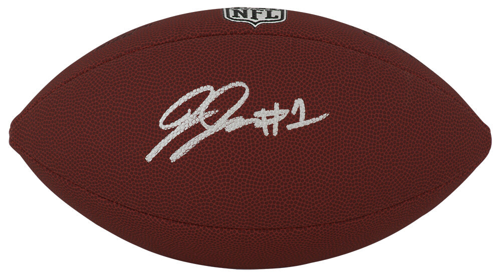 Jaylon Johnson Signed Wilson Limited Full Size NFL Football