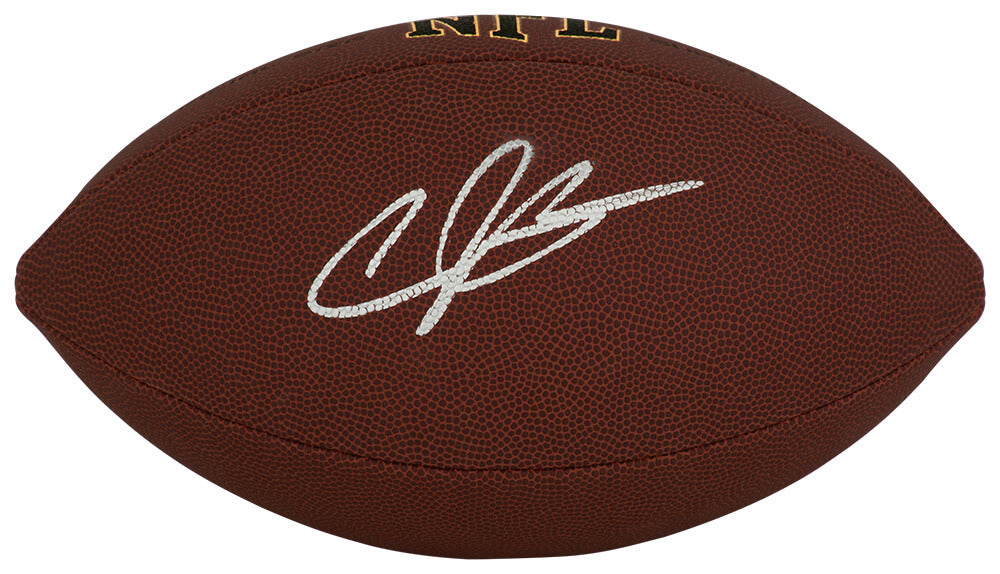 Andre Johnson Signed Wilson Super Grip Full Size NFL Football