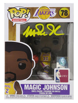 Magic Johnson Signed Los Angeles Lakers Funko Pop Doll #78