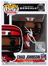 Chad Johnson Signed Cincinnati Bengals Player Funko Pop Doll #261