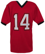 Brad Johnson Signed Red Custom Football Jersey