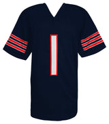 Jaylon Johnson Signed Navy Custom Football Jersey