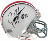 Pepper Johnson Signed Ohio State Buckeyes Riddell (VSR4) Mini Helmet