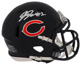 Jaylon Johnson Signed Chicago Bears Riddell Speed Mini Helmet