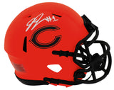 Jaylon Johnson Signed Chicago Bears RAVE Riddell Speed Mini Helmet