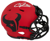 Andre Johnson Signed Houston Texans RAVE Riddell Speed Mini Helmet