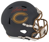 Jaylon Johnson Signed Chicago Bears SLATE Riddell Full Size Speed Replica Helmet