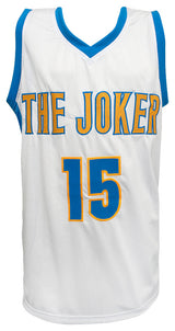 Nikola Jokic Signed White 'The Joker' Custom Basketball Jersey - (JSA)