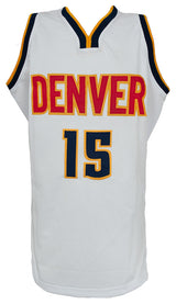 Nikola Jokic Signed White Custom Basketball Jersey - (JSA)