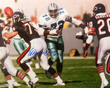 Ed 'Too Tall' Jones Signed Dallas Cowboys Action vs Bears 16x20 Photo