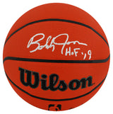 Bobby Jones Signed Wilson Indoor/Outdoor NBA Basketball w/HOF'19