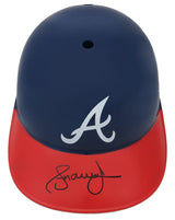 Andruw Jones Signed Braves Souvenir Replica Batting Helmet