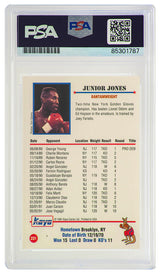 Junior Jones Signed 1991 Kayo Boxing Card #231 w/Poison - (PSA Encapsulated)