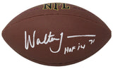 Walter Jones Signed Wilson Super Grip Full Size NFL Football w/HOF'14