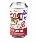 Sam J. Jones Signed Flash Gordon Soda Can Funko Vinyl Figure w/Flash
