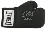 Roy Jones Jr. Signed Everlast Black Boxing Glove w/HOF'22