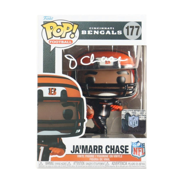 Ja'Marr Chase Signed Authentic Funko Pop! Cincinnati Bengals NFL