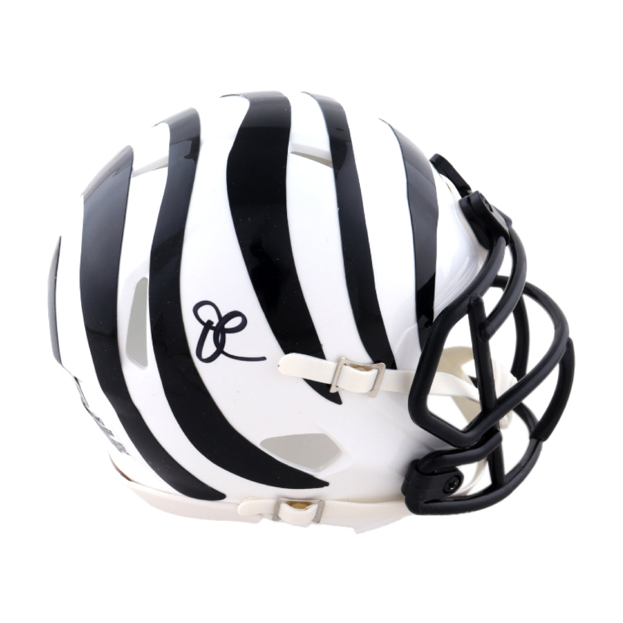 Ja'Marr Chase Signed Bengals Alternative Speed Mini Helmet - JSA
