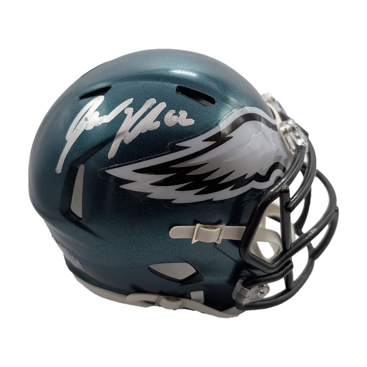 Jason Kelce Autographed Philadelphia Eagles Speed Mini Helmet - PSA