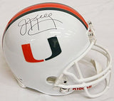 Jim Kelly Signed Miami Hurricanes Riddell Full Size Replica Helmet