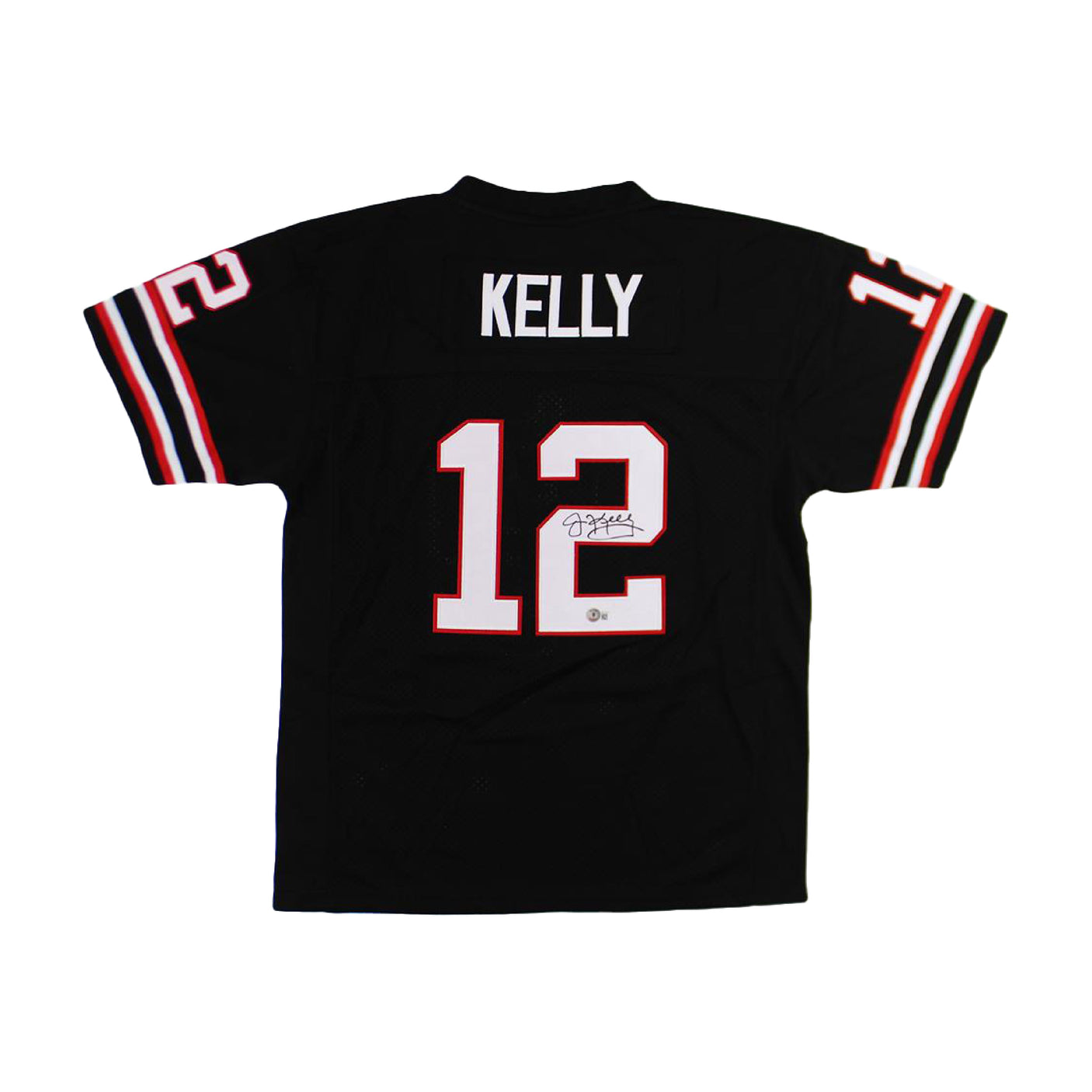 Jim Kelly Autographed Houston Gamblers Authentic Home Jersey