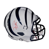 Joe Burrow Autographed Bengals OFA Authenic Full Size Helmet