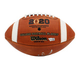 Joe Burrow Signed Authentic 2019 CFP Playoff Wilson NCAA LSU Tigers 