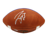 Joe Burrow Signed Authentic 2019 CFP Playoff Wilson NCAA LSU Tigers 
