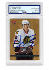 Duncan Keith Signed Blackhawks 2006 Fleer Ultra Gold Medallion Rookie Hockey Trading Card #211 - (PSA Encapsulated)