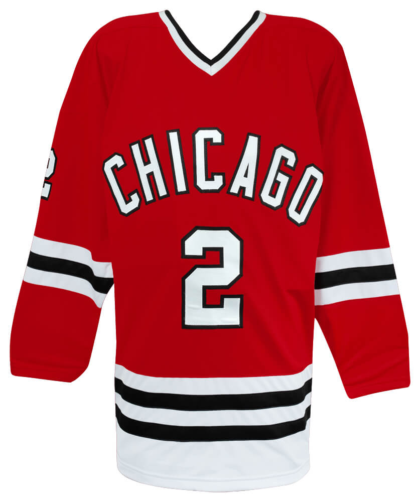 Duncan Keith Signed Red Custom Long Sleeve Hockey Jersey