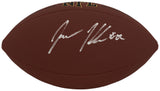 Jason Kelce Signed Wilson Super Grip F/S NFL Football