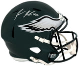 Jason Kelce Signed Philadelphia Eagles Riddell Full Size Speed Replica Helmet - (PSA)